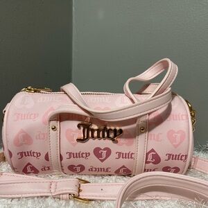 Juicy couture mini barrel crossbody bag